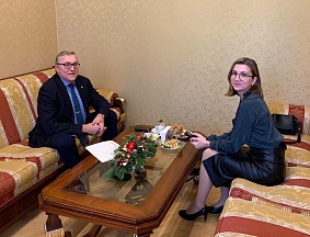 Посол России в Австрии Дмитрий Любинский в интервью РИА Новости об итогах года в российско-австрийских отношениях