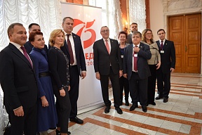 Прием в Посольстве по случаю Дня защитника Отечества