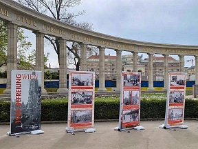 Die Eröffnung der Freiluftausstellung „1945. Die Befreiung Wiens“